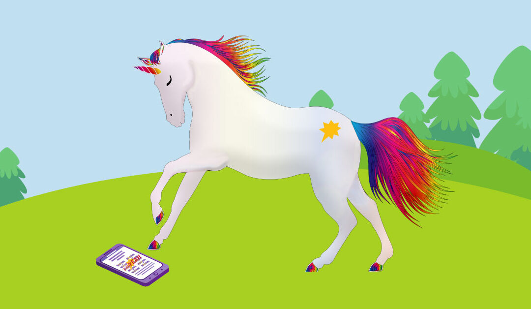 unicorn shares social media posts